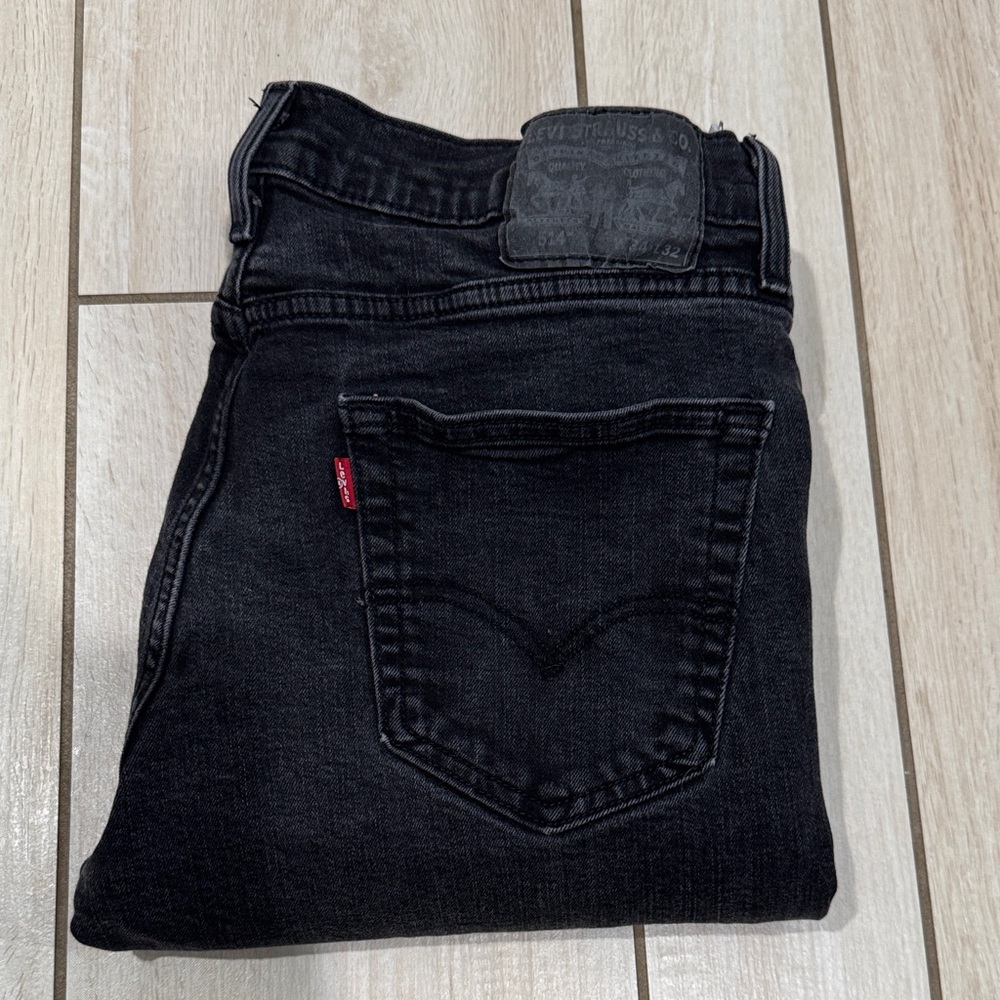 Levi's 514 Charcoal Jeans